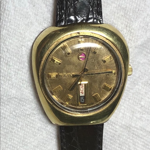 14K Rolled Gold Rado 1950s Golden Gate Gold filled Automatic AM Band - Picture 5 of 10